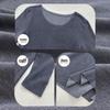 Men's Seamless Thermal Underwear Set - German Cashmere, Antibacterial, Warm for Autumn and Winter