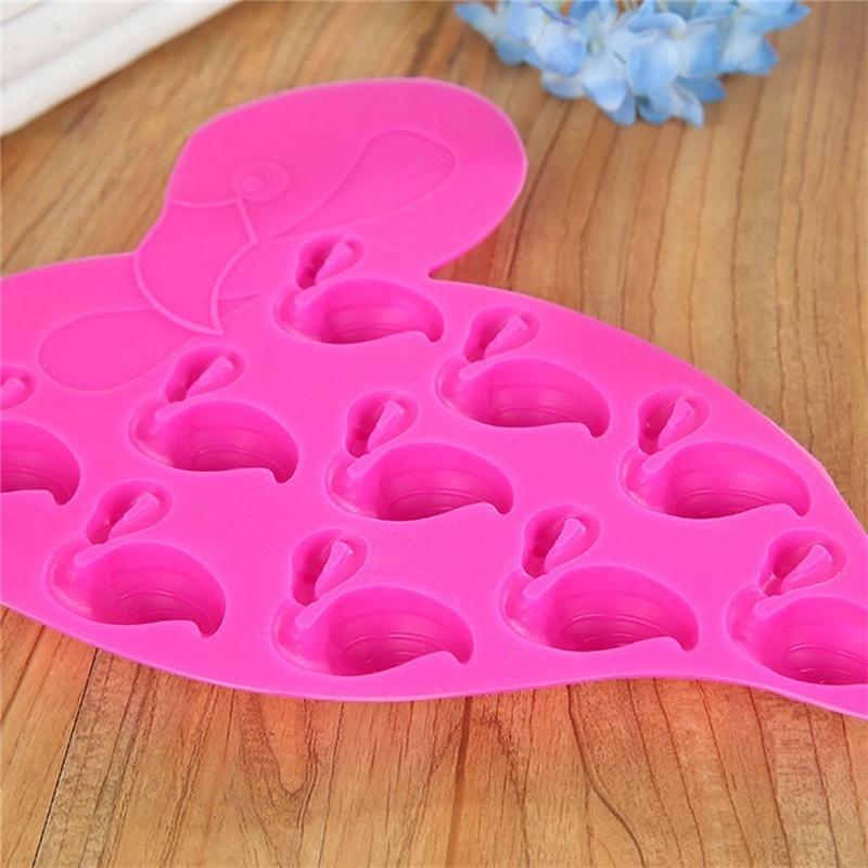 Flamingos Silicone Molds Cake Molds Chocolate Handmade Soap Mold Ice Molded Ice Grids