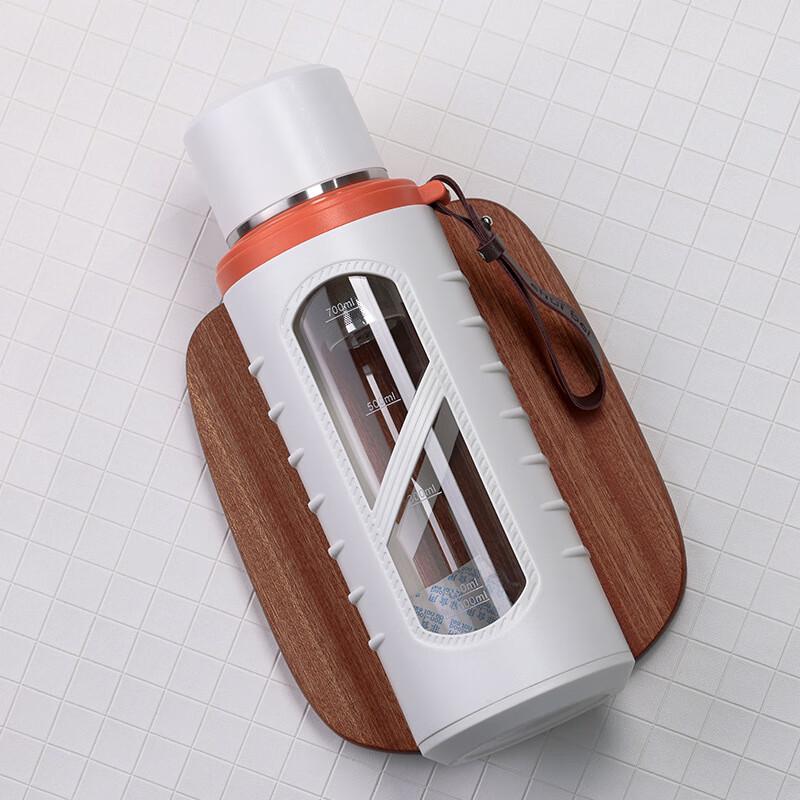 Aiqiyi DH1000ML Tea Infuser Glass Water Bottle 1000ML