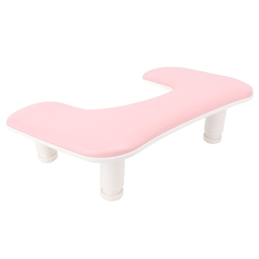 U Shaped Manicure Hand Rest Height Adjustatle Nail Arm Rest Stand Hand Rest Pillow for Nail Salon