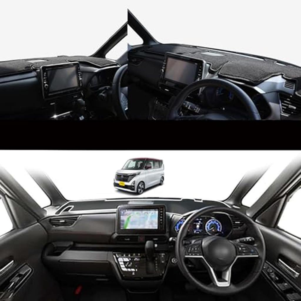 Dashboard Mat Nissan Luke40 Series Dedicated Accessory Abrasion Resistant Anti-Slip Anti-Glare Anti-glare Anti-glare Anti-Aging (Black)