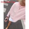 Cardigan in Maglia a Righe da Donna con Comfort Casual per l'Autunno