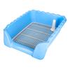 Toilettes pour chien Clôture haute Anti-éclaboussures d'urine Démontage Nettoyage facile Pot pour chien Urinoir pour chien de compagnie surdimensionné Toilettes pour chien