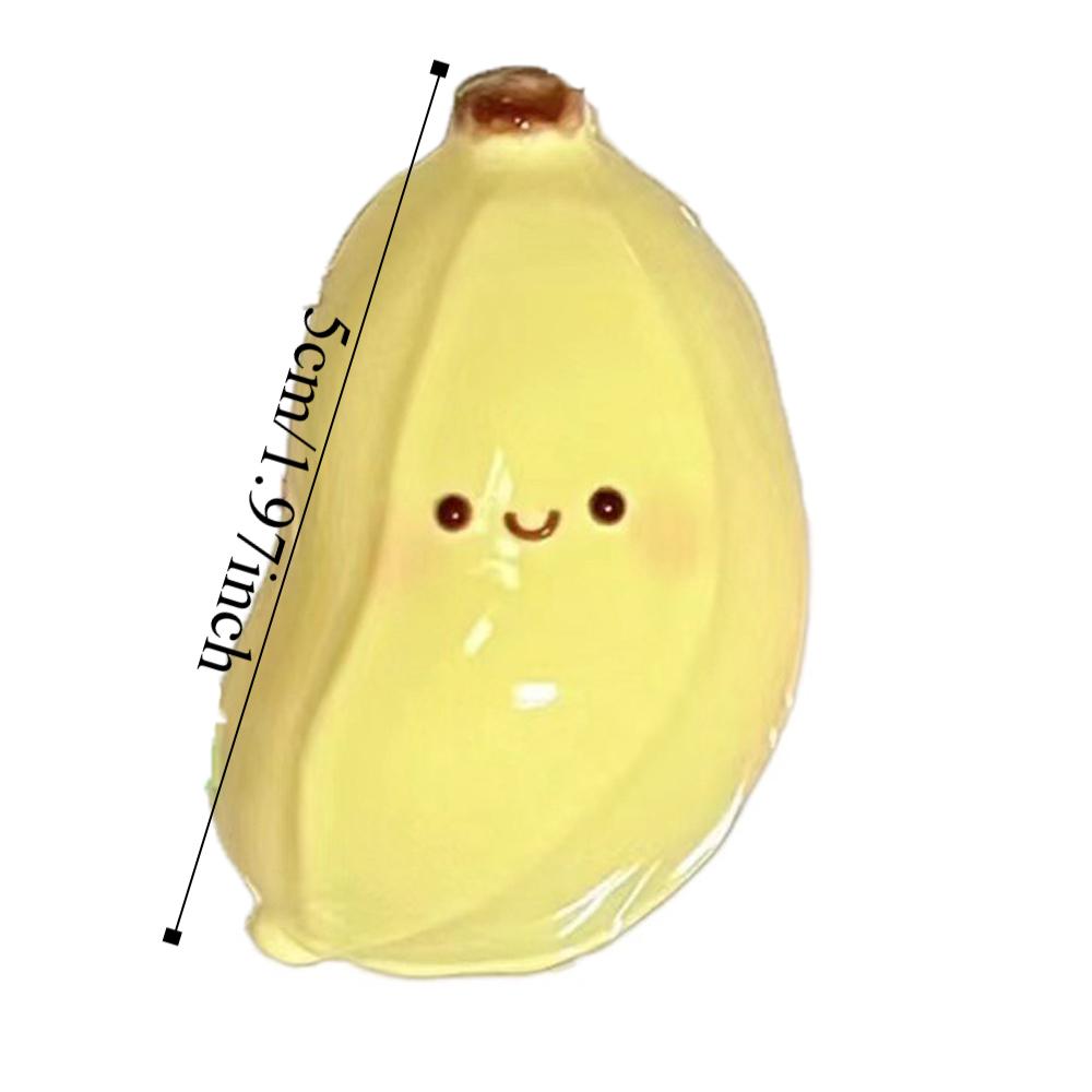 Pink Simulation Banana Squeeze Toy Soft Slow Rebound Fruit Toy Super Elastic Fruit Toys  Kids