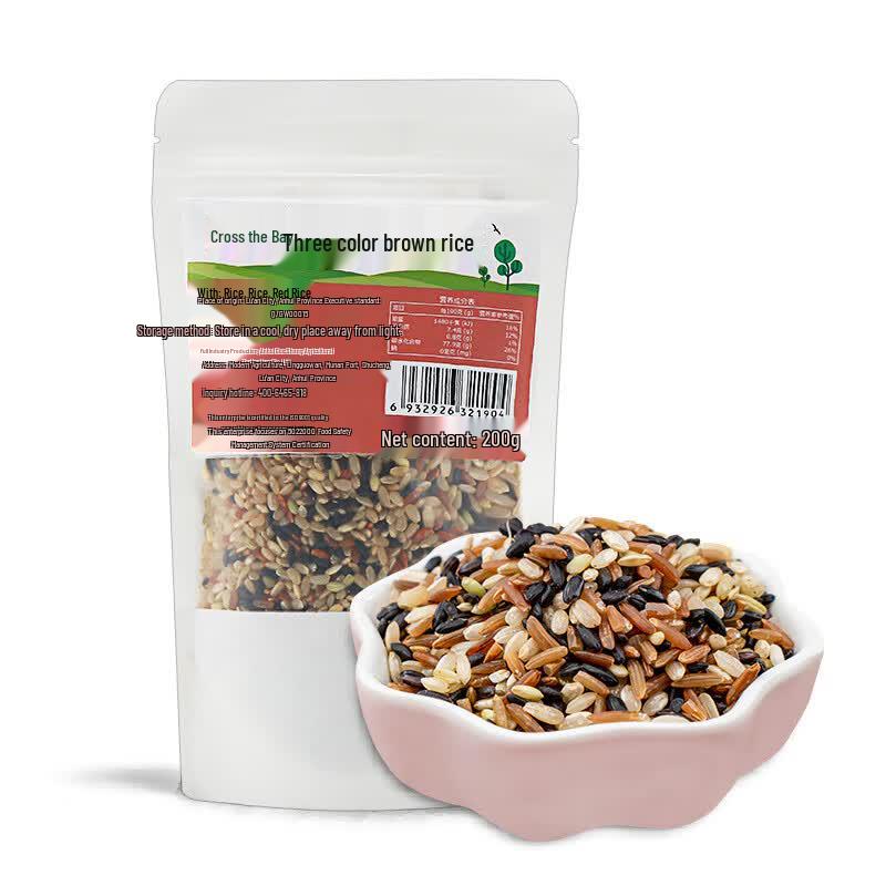 Guo Wan Three-Color Brown Rice