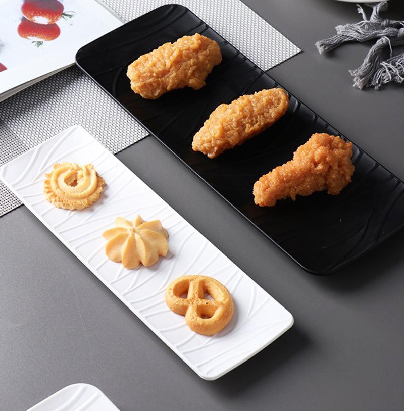 Japanischer Sushi-Teller: Elegantes Design, vielseitig einsetzbar, unverzichtbares Sushi-Serviergeschirr, elegante Dessertschale