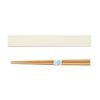 Takenaka Chopstick Case Set tutu, Chopsticks & Case Set, Made in Japan, Ivory, (Case) approx. 2.7×19