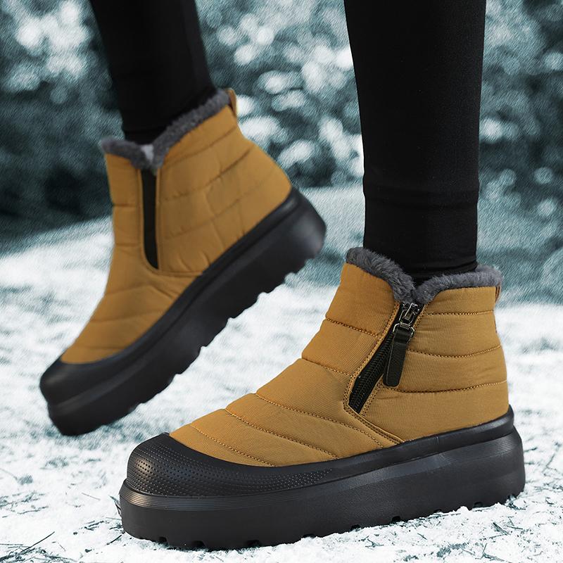 

Новые зимние женские ботинки: водонепроницаемые зимние ботинки с хлопком, теплые, модные и удобные хлопковые туфли для женщин 42