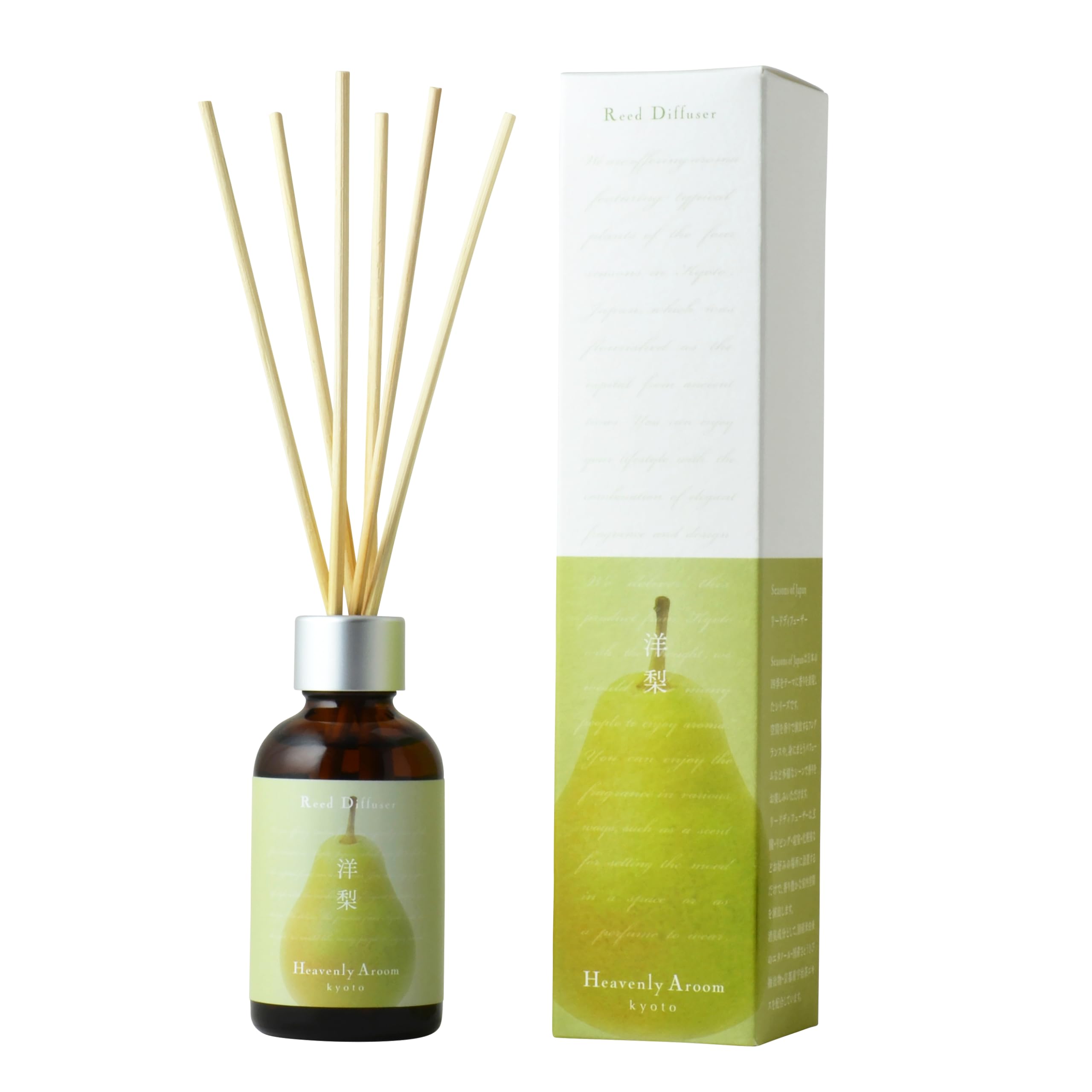 

Heavenly Aroom Аромадиффузор с ротанговыми палочками Сезоны Японии 50 мл (Груша)