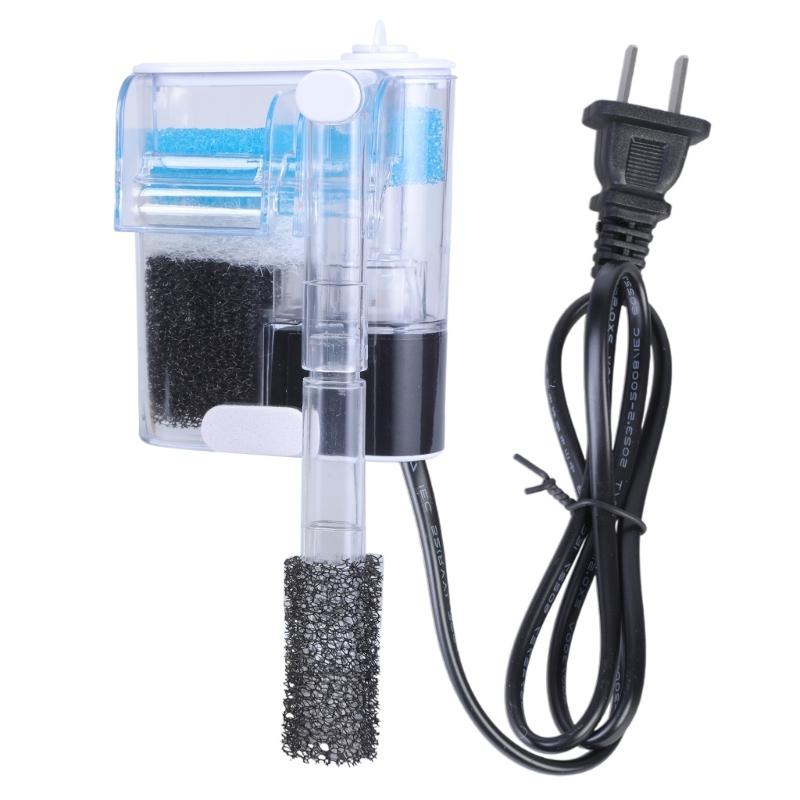 

Hanging Aquariums Filter Submersible AirPump Filtration System Water Purifier Oxygenator Aquatic-Pet Water Purification 1