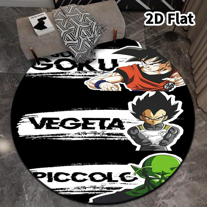 Kulatý koberec Dragon Ball Koberec do obývacího pokoje Ložnice Pohovka Herní místnost Dekorace Protiskluzová podložka