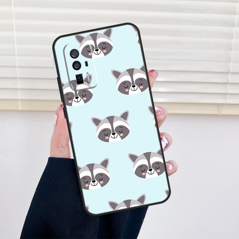 Raccoon Animal Cover For Xiaomi 11T 12T 13T 14T Pro 13 14 15 Ultra POCO X7 X6 Pro X3 X5 F5 F6 M6 Pro Case
