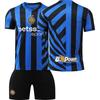 Tricou Inter Milano Acasă 2024-25 #10 Lautaro #9 Thuram #23 Barella Tricouri de Fotbal