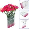 Exquisite Transparent Tisch Dekoration Wiederverwendbare Keine Verformung Vase Haushalts Produkte Hause Blume