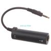 Q5WA Small Guitar to Mobile Adapter Plugs & Play Designs Dynamic Ranges Guitar Sound Interfaces Clear for Recording