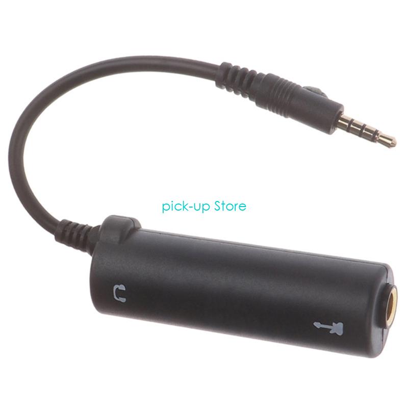 Q5WA Small Guitar to Mobile Adapter Plugs & Play Designs Dynamic Ranges Guitar Sound Interfaces Clear for Recording