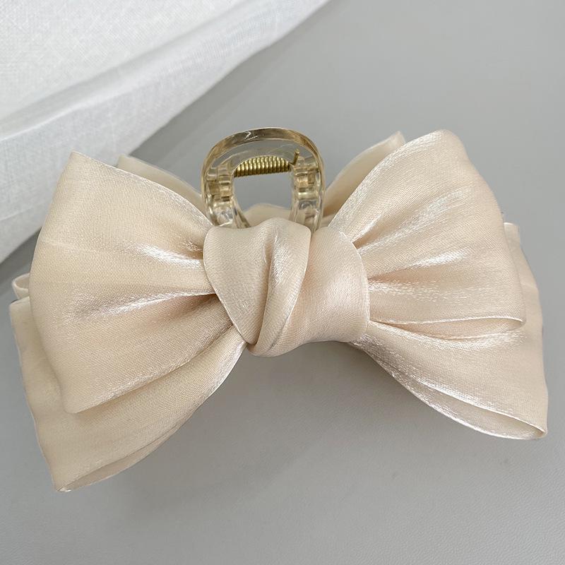 Mermaid Princess Fabric Claw Clip for Women - Fashion Updo Hair Accessory