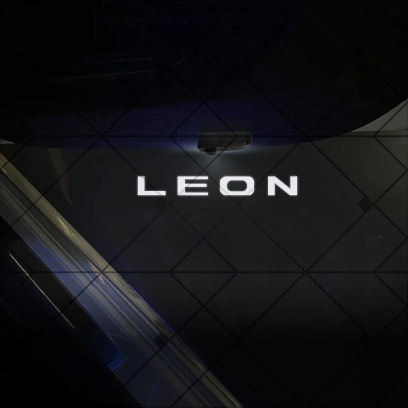 

1/2Pcs For Leon FR+ 5F MK2 MK3 MK4 Logo Car HD Projector Lamp LED Auto Door Welcome Light Accessories 1PCS