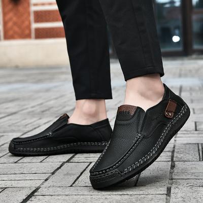 Men Soft Shoes Design Sneakers Man Comfortable Leather Shoes Men Loafers Moccasins Driving Shoe Handmade Leather Casual