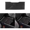 Real Soft Carbon Fiber Car Gear Shift Control Panel 2/4WD Switch Button Dashboard Trim Sticker Compatible with Dodge Ram 1500/2500/3500