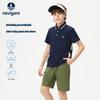 Boys' Active Color-Block Polo T-Shirt