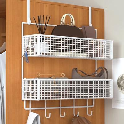 Kancalı Kapı Düzenleyici Depolama Rafı Sağlam Yapı Örgü Tasarımı Kolay