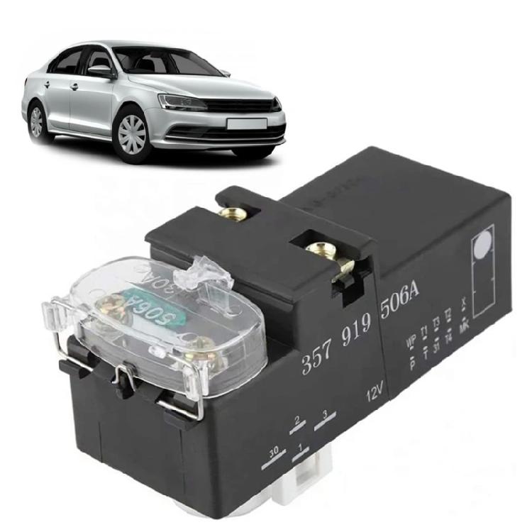 Radiator Fan Module 357919506A 3A0919506 Replacement Electronic Fan Control Unit for 1.9L 2.0L 2.8L