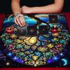 Quadratische Altar Dekorationen Tarots Tischdecke Hexerei Divination Tischdecke Multifunktionale Tarots Karten Tisch Abdeckung