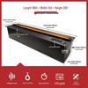 European-Style 3D Atomizing Fireplace: Built-in Electronic Humidifier with Simulated Flames for Smart Energy Saving