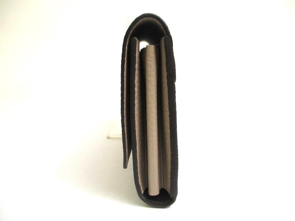 Autentisk LOUIS VUITTON Pebble Tourillon Lær Capucines Lommebok #a599 Oppusset