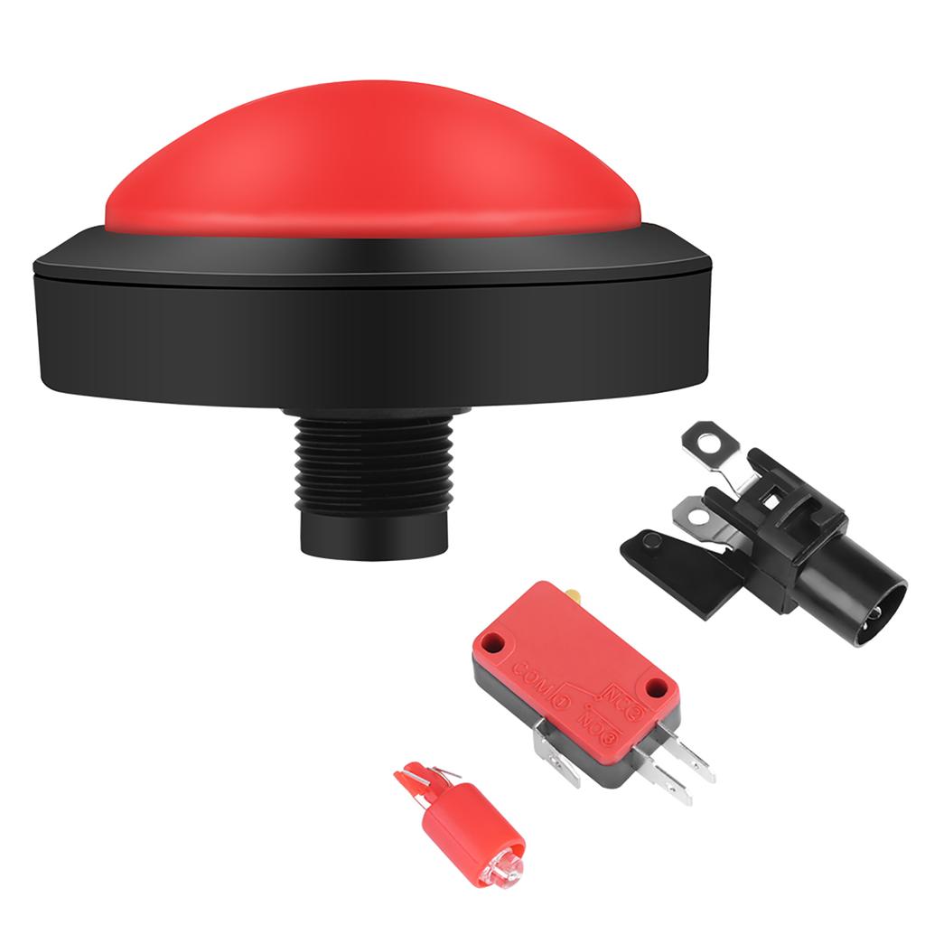 100mm Massive Arcade Button with LED Convexity Console Replacement