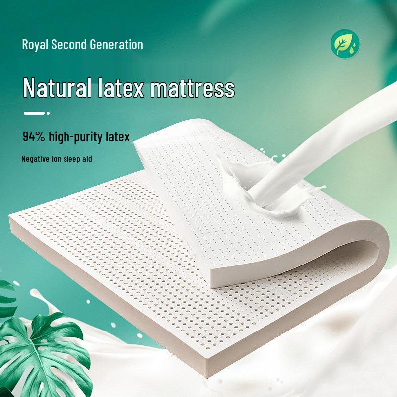 1.8 Natural Latex Mattress - Ergonomic Support for Home, Kids, Students, and Dorms