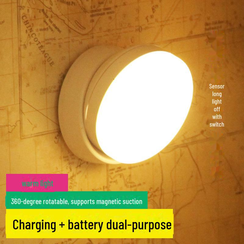 Voice-Controlled LED Night Light with Motion Sensor for Home