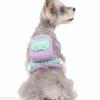 Collars Harnesses Leads Dog Harness Backpack Leash Set Pet Travel Vest Detachable Storage Bag Adjustable Breathable Walking Trac