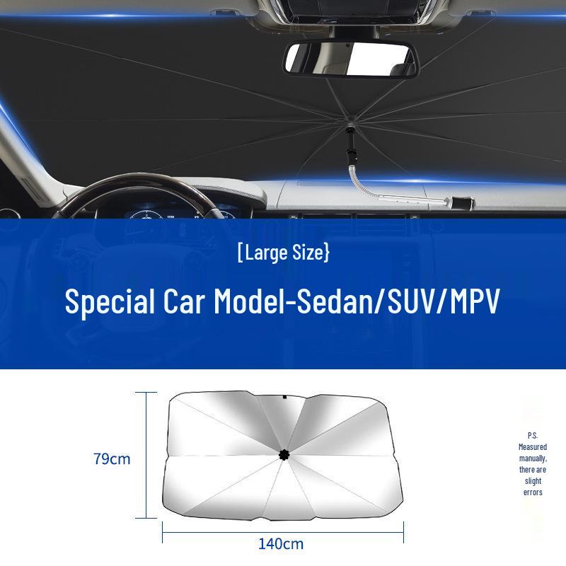 Car Windshield Sunshade - Heat Insulation & Sun Protection for Summer