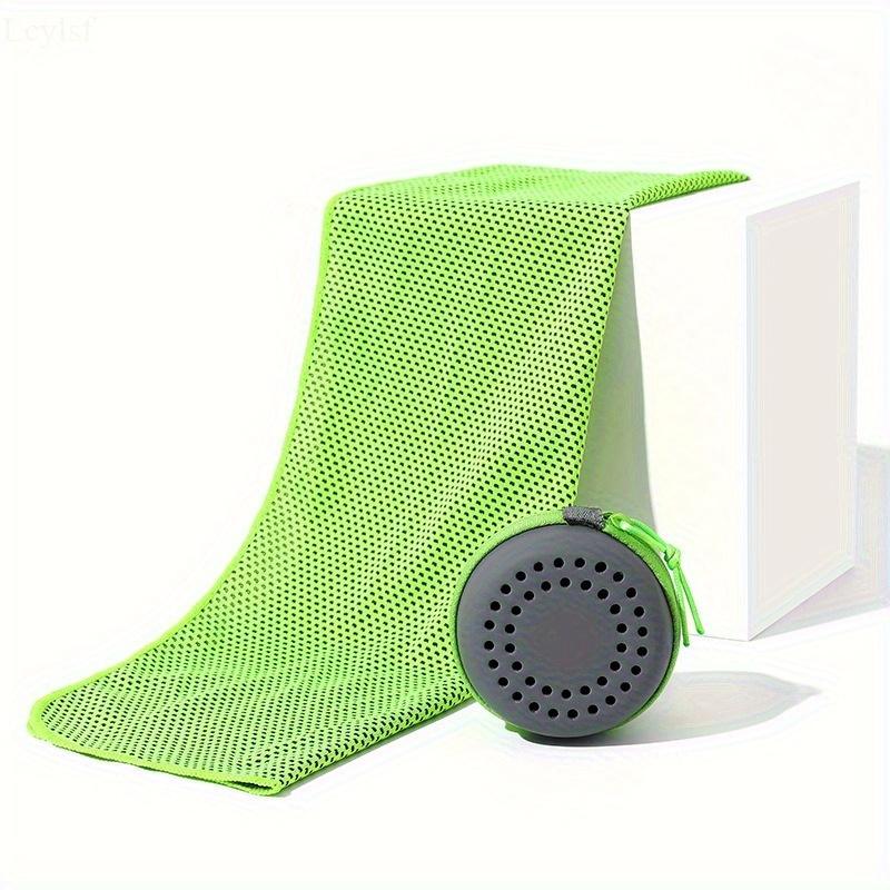 Four Season Cooling Sports Towel, Quick Dry, Sweat Absorbent, Refreshing Outdoor Towel for Running, Fitness, Pocket, Wrist Wipes