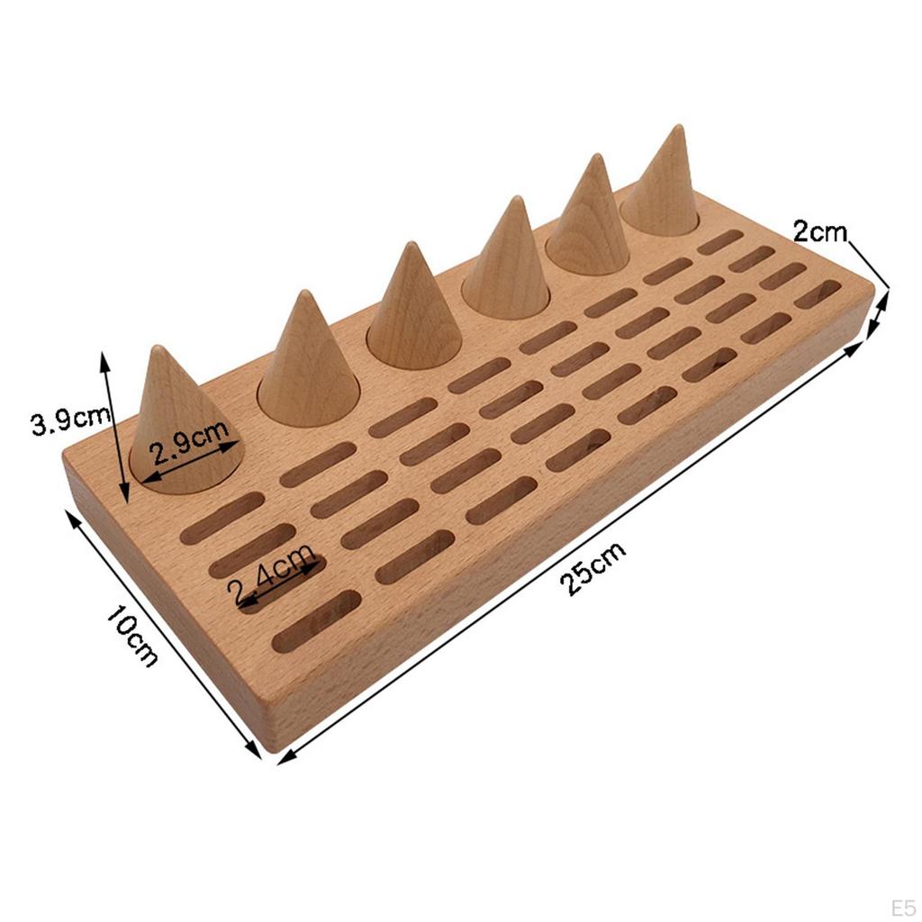 Display Holder Supplies Home Decor Cylinder Storage S Tray Rack Trays for Gifts Mom Wife Lover