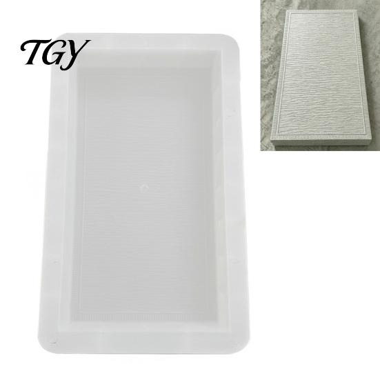 Decorative Cement Casting Molds Garden Stepping Stone Mold, Reusable Concrete Paver DIY Outdoor Landscaping Resin Path Mould for Backyard