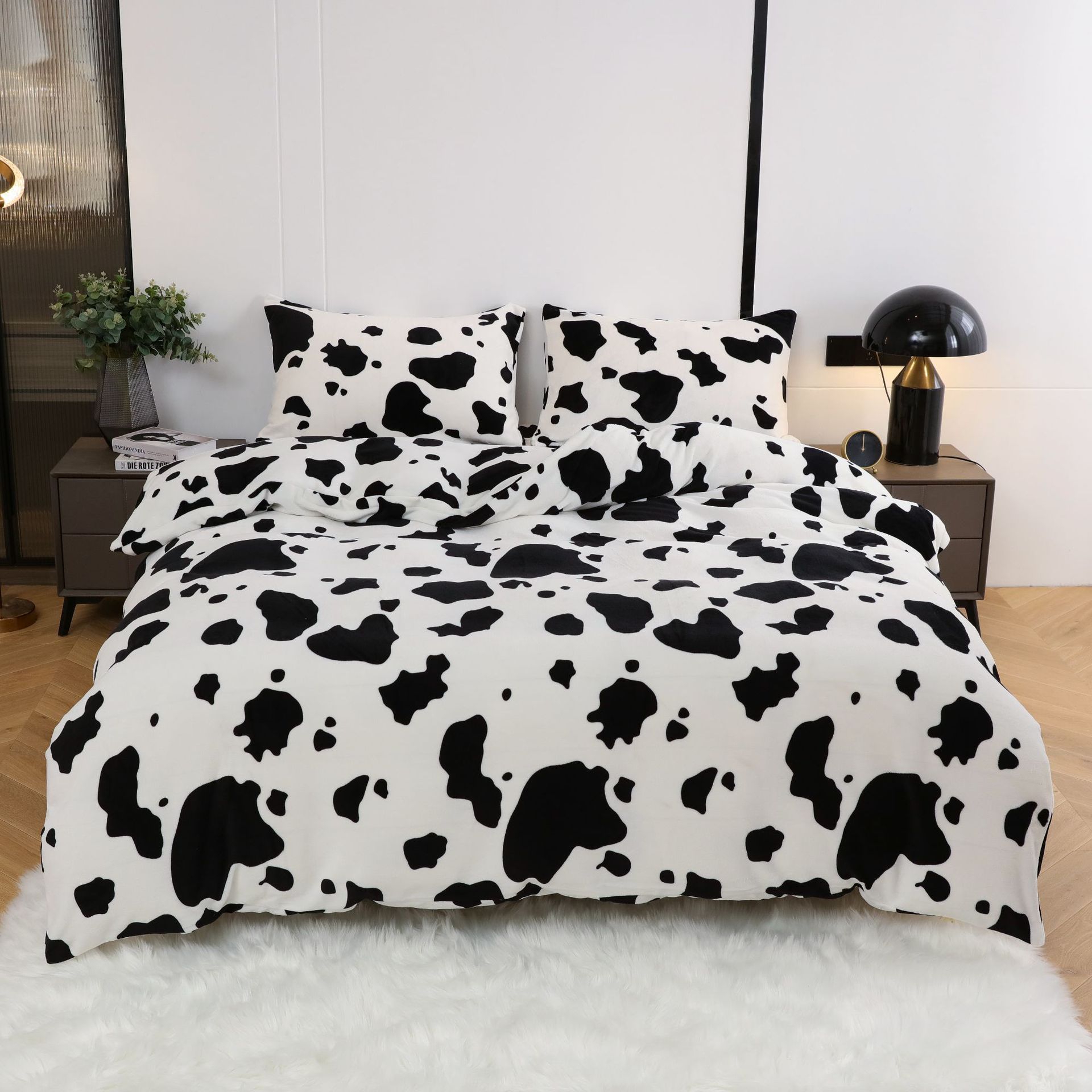 

Бархатный пододеяльник, 3 шт., Ультрамягкий чехол, Дышащий однотонный роскошный фланелевый велюровый пододеяльник, Застежка-молния, Угловые завязки UK-Single