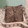 Borsa a Spalla Vintage da Donna Grande Capacità Borsa a Tracolla