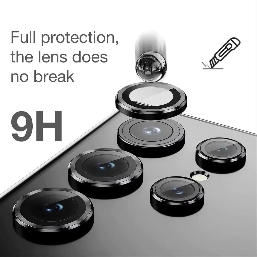 For Galaxy S25/S24/S23 Ultra/Plus/S22 Camera Lens Protector Tempered Glass Anti-Scratch Shatterproof Screen Cover