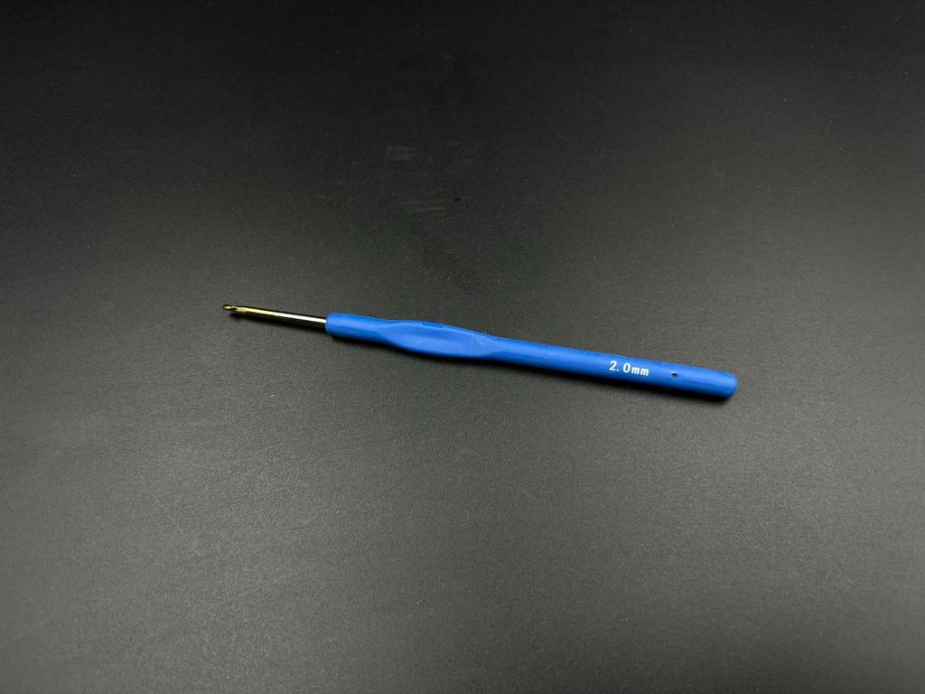 Colored Soft Handle Crochet Hook Set for DIY Knitting: Fine Crochet Hook with Sweater Needles & Lace Crochet Tools