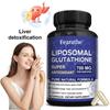 Liposomální Glutathionové Kapsle 700 mg Na Dávku, Fosfolipidový Komplex, 120 Vegetariánských Kapslí, Doplněk Strava