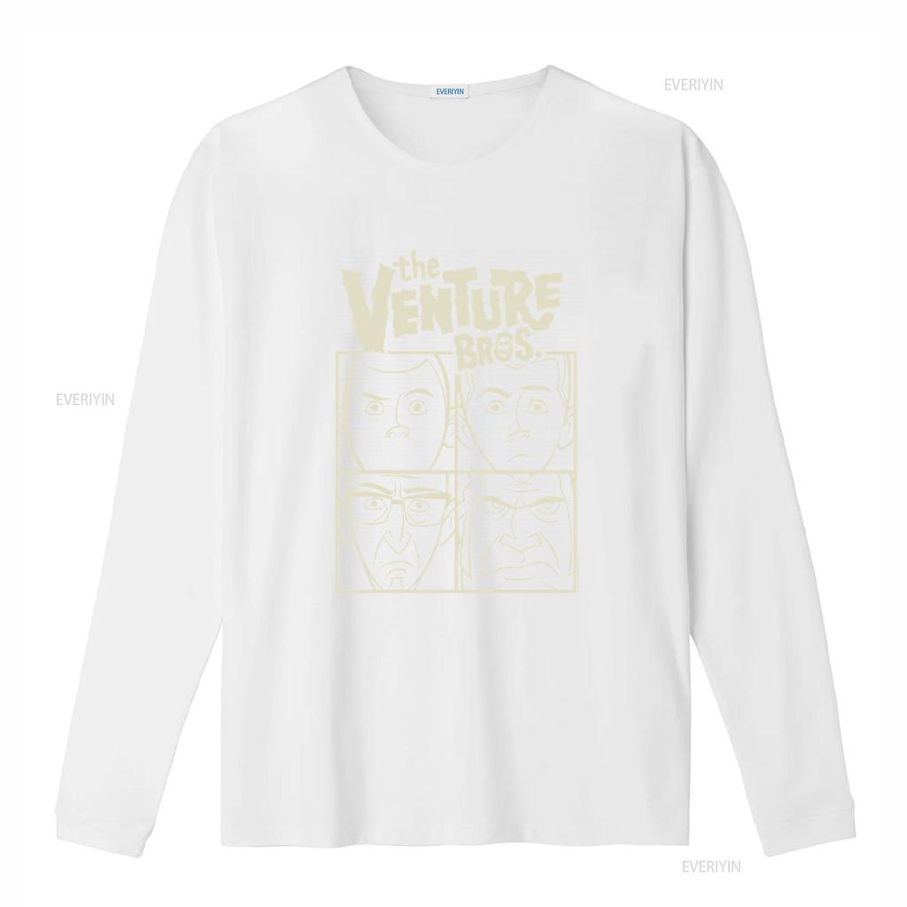 The Venture Bros Adult T Shirt Cartoon Print Retro Style vintage Washed Versatile Breathable Unisex graphic fashion Stretched
