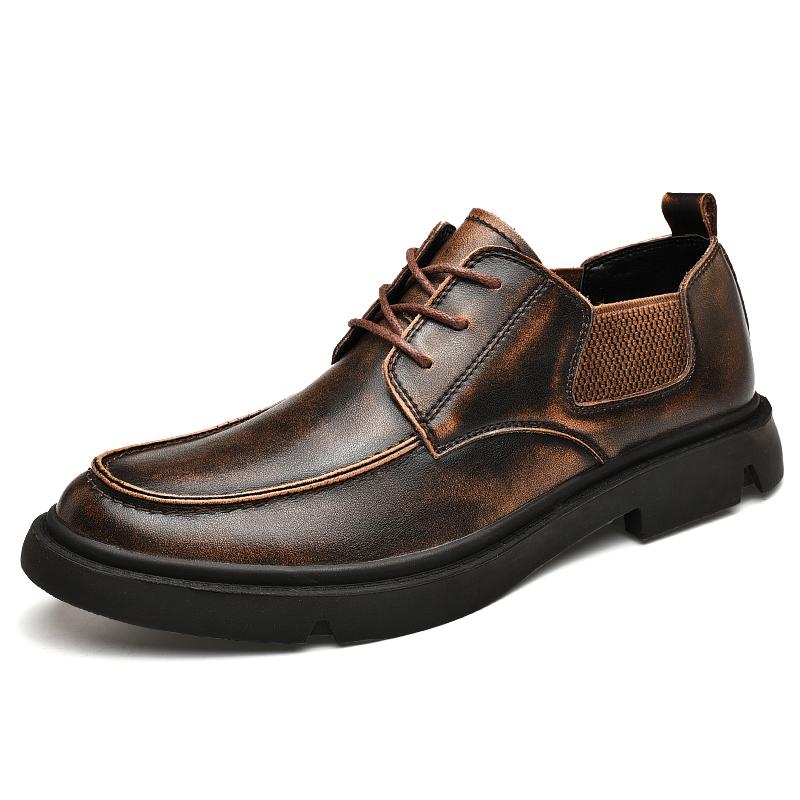 Handmade Genuine Leather Men Shoes Comfortable Casual Leather Shoes Moccasins Man Flats Shoes
