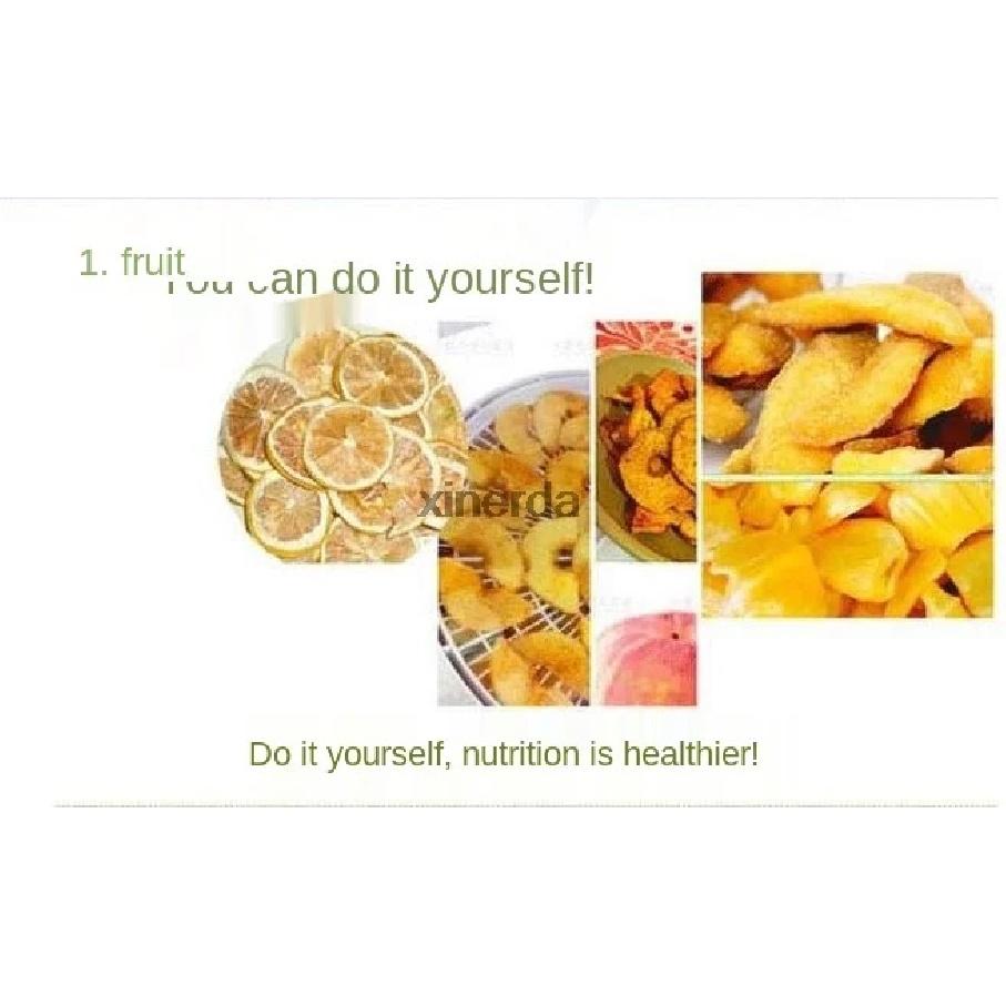 Household dried fruit machine Fruits and vegetables dehydration dry meat food machine Snacks in the dryer