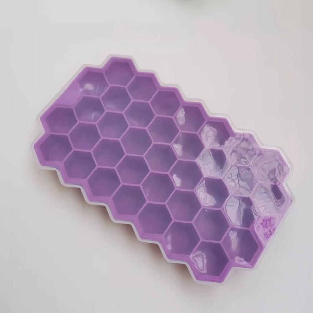 15 Grid Silicone Ice Cube Maker Easy-Release Square Shape Ice Cube Trays Molds Kitchen Bar Pub Wine Ice Blocks Maker Mould Tools