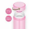 Thermos Water Bottle Vacuum Insulated Mobile Mug 500ml Light Pink JOG-500 LP