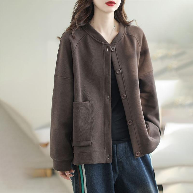 Coats for Women Jacket Oversize Winter Solid Color Thickened Velvet Windbreaker Loose Casual Coat