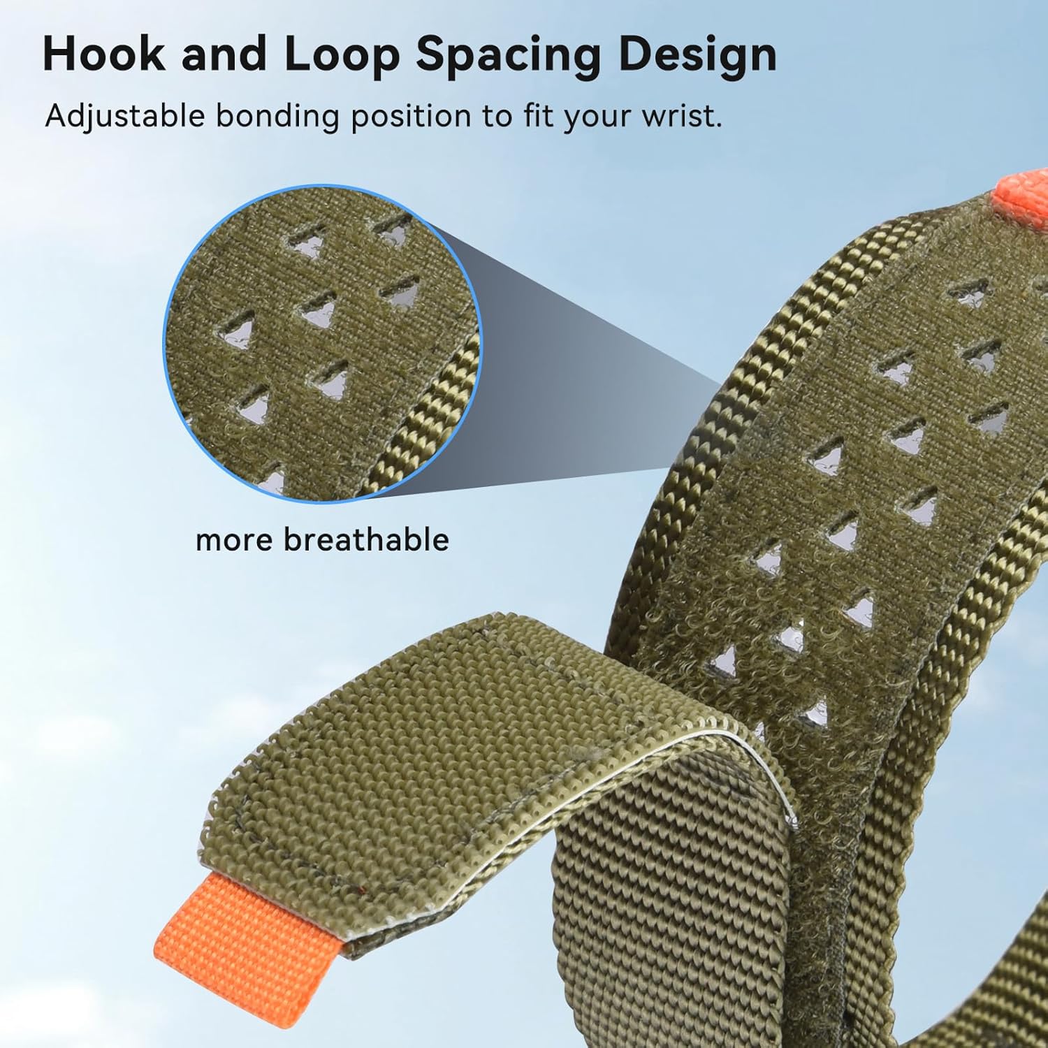 aceyoon Rugged Nylon Sports Strap Compatible with Garmin Watch Band, Quickfit 22mm Nylon Watch Replacement Band with Hook & Loop for Garmin Fenix